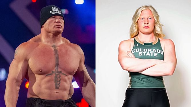 Female WWE star sends a one-word message to Brock Lesnar's daughter, Mya, after her recent accomplishment