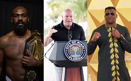 Dana White gets 100% real about potential Jon Jones vs. Francis Ngannou clash while addressing UFC heavyweight champion's social media spree