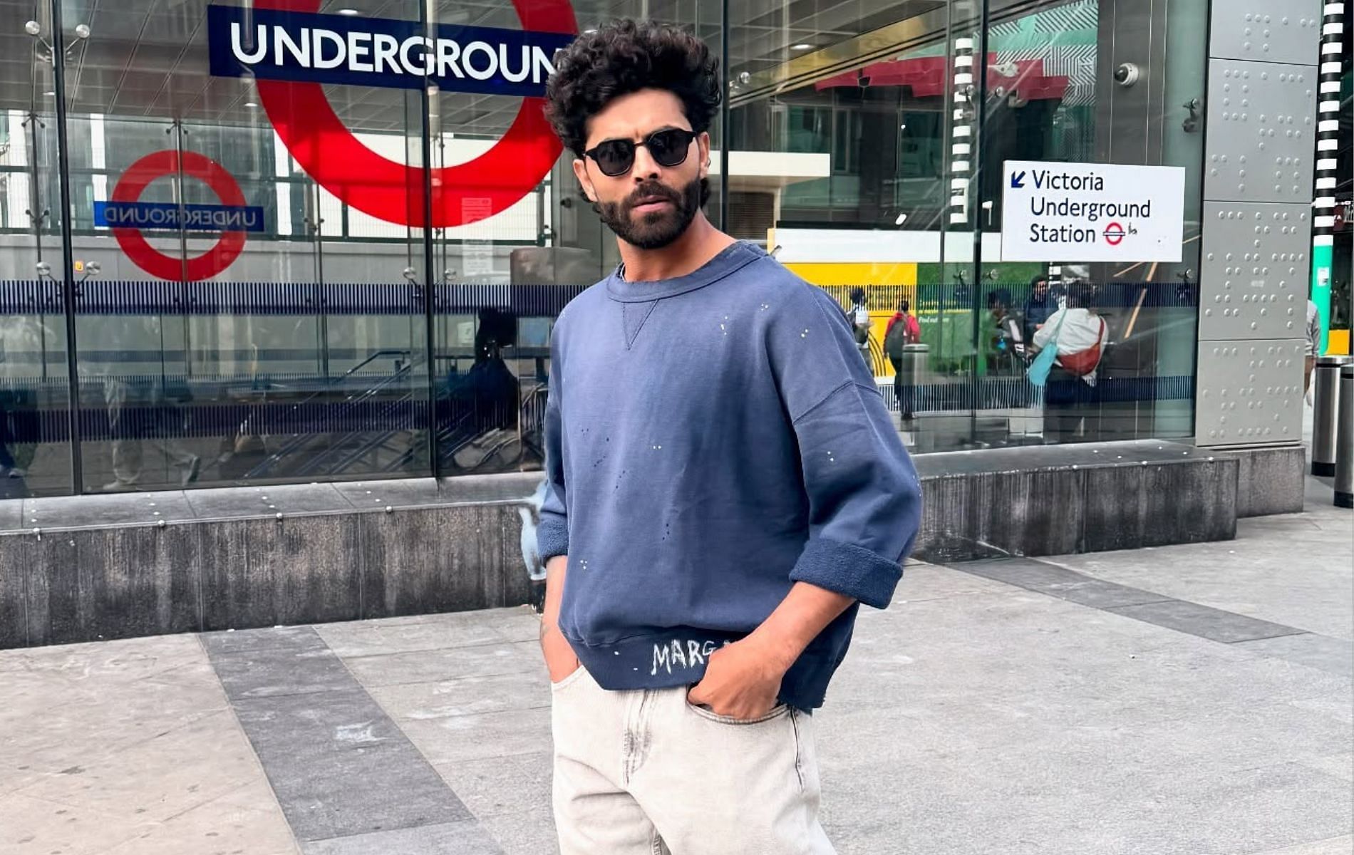 Ravindra Jadeja arrived in London ahead of ENG vs IND 2025 Tests. (Pic: Instagram/royalnavghan).