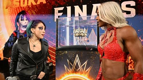 Asuka's first match in 2025 was in the first round of the Queen of the Ring Tournament (Image Credit: WWE.com)
