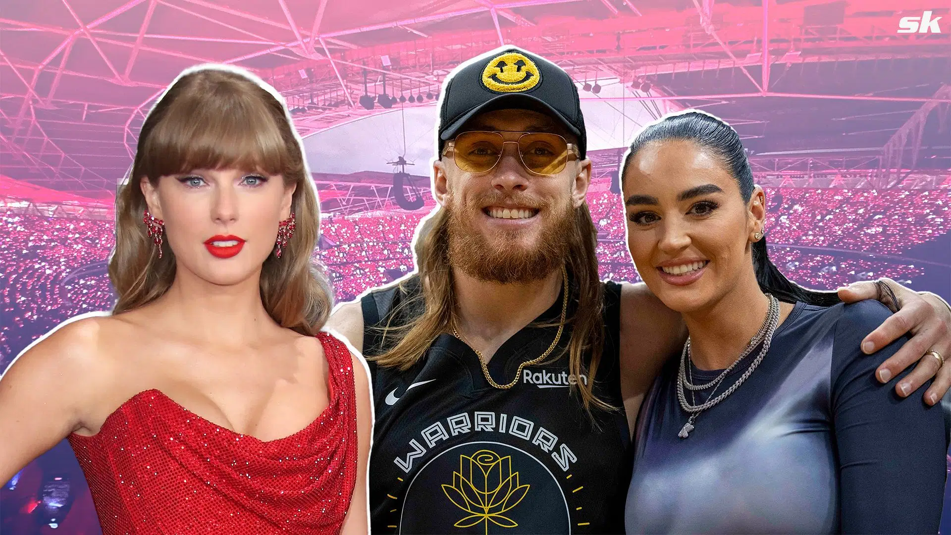 &lsquo;She was fantastic!&rsquo; - George Kittle gushes over Taylor Swift&rsquo;s surprise appearance at Tight End U with Travis Kelce