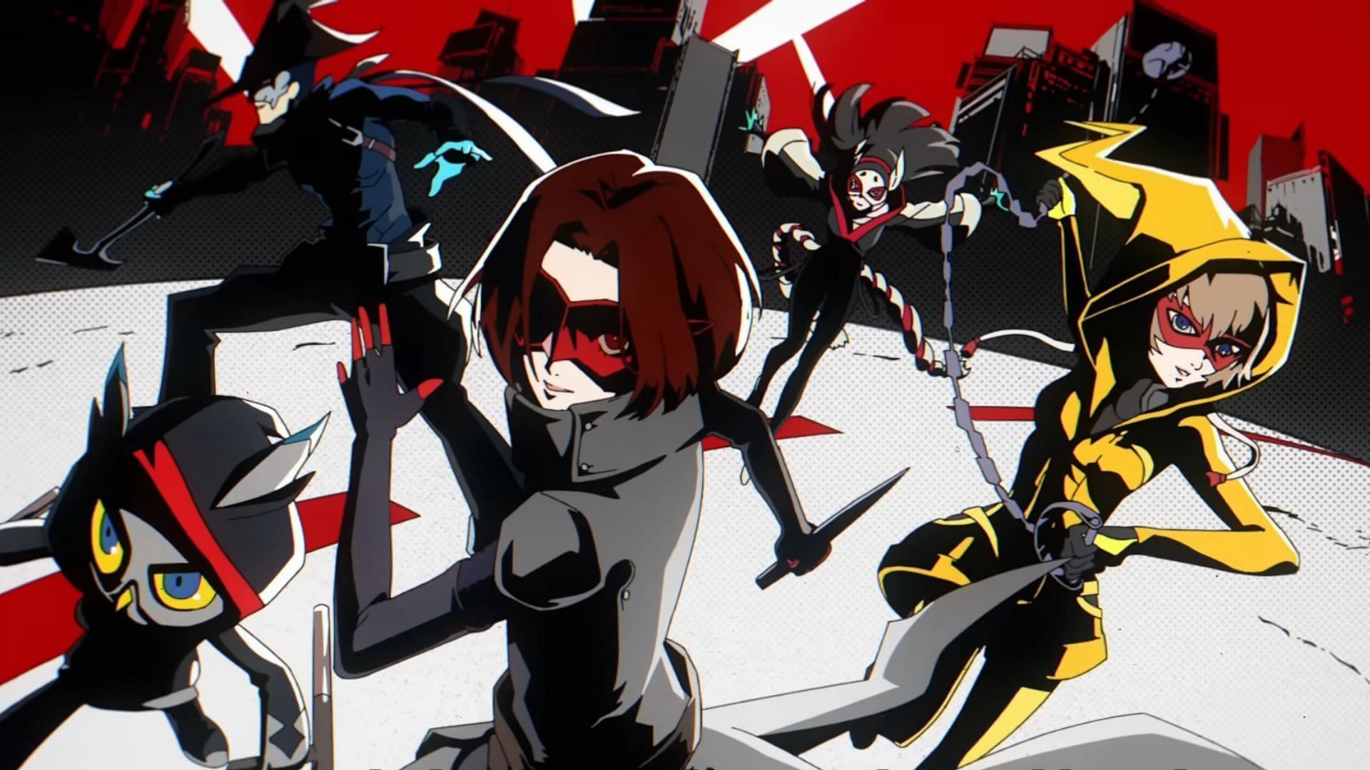 Persona 5: The Phantom X characters preview