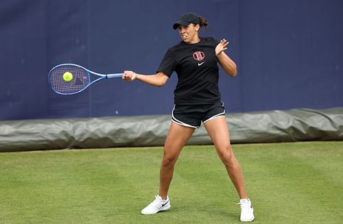 Madison Keys at the HSBC Championships 2025. (Photo: Getty)
