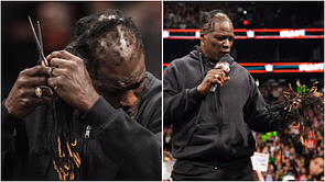 Ron Killings shows off new look after cutting his hair on WWE RAW