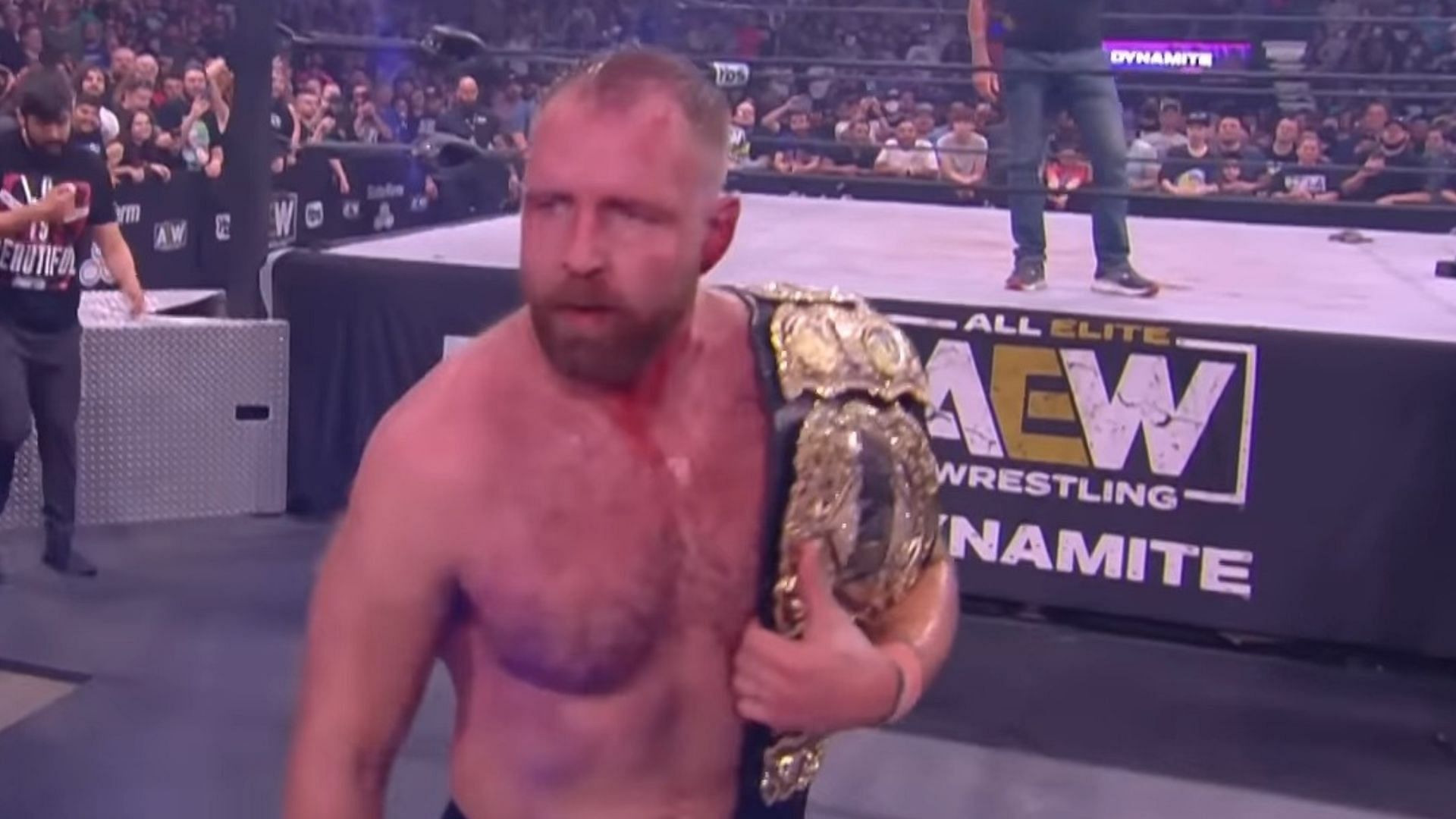 The AEW World Champion Jon Moxley (Image via AEW