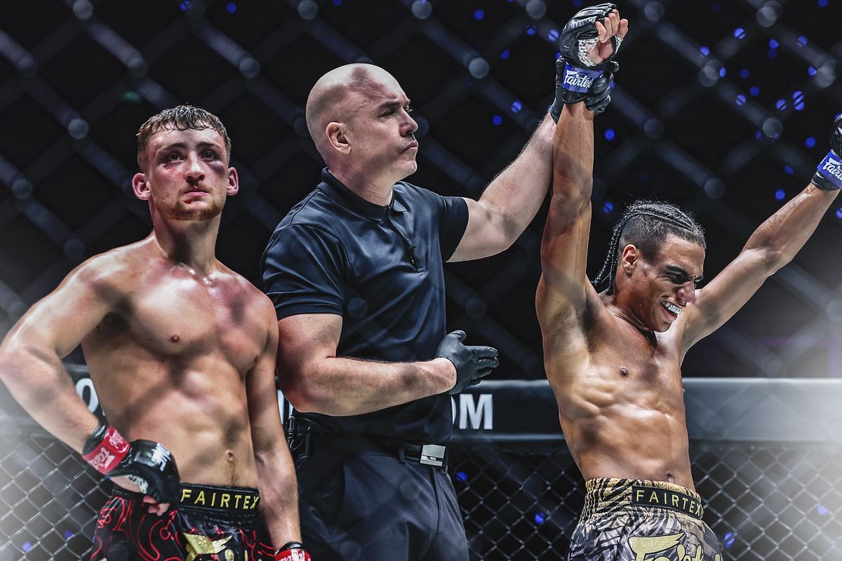 Freddie Haggerty admits being surprised by Jordan Estupinan&rsquo;s size in last match. -- Photo by ONE Championship
