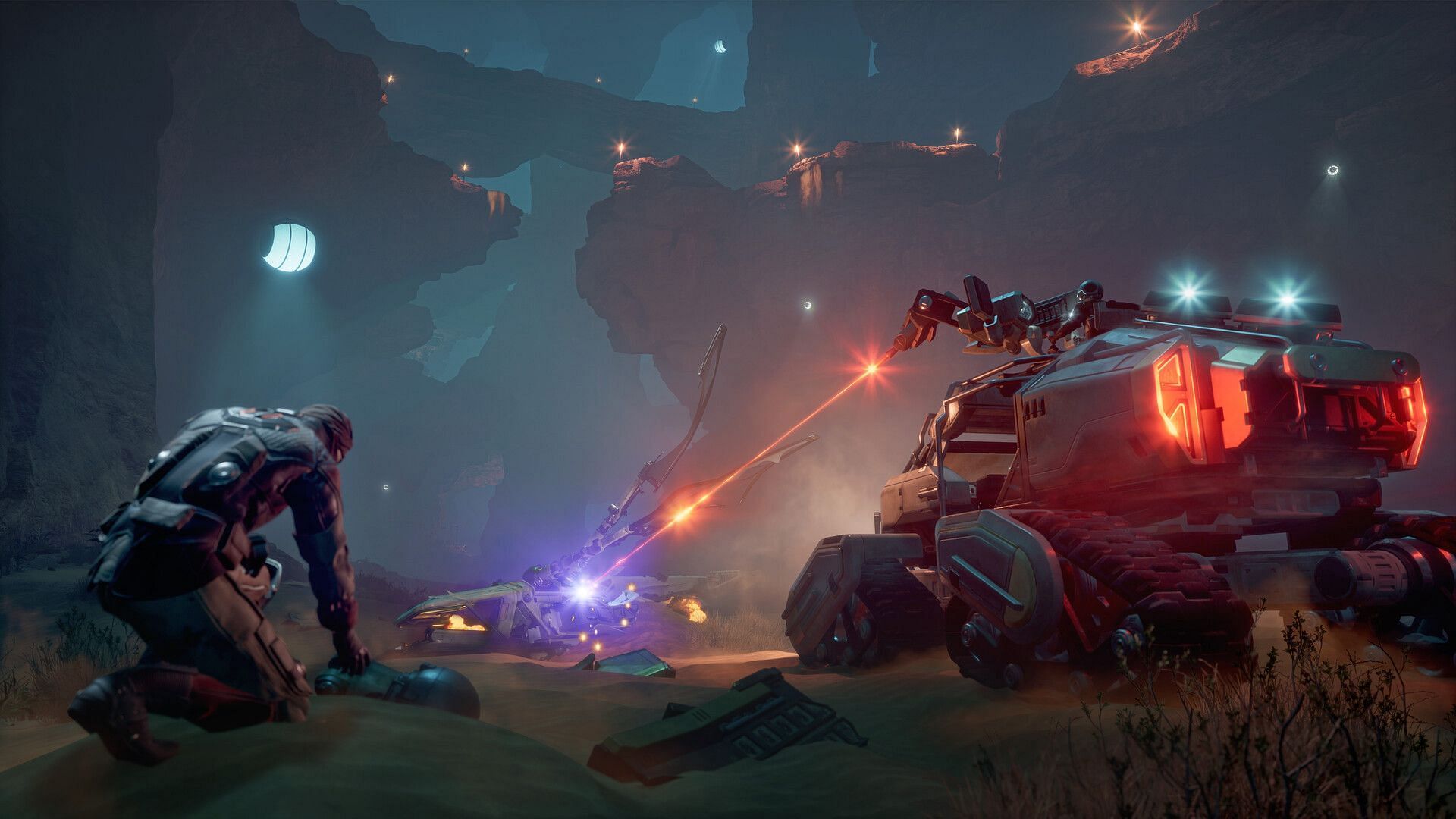 All vehicles in Dune Awakening (Image via Funcom)