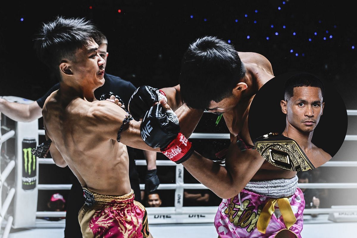 (From left) Striking superstars Jaosuayai and Superbon.