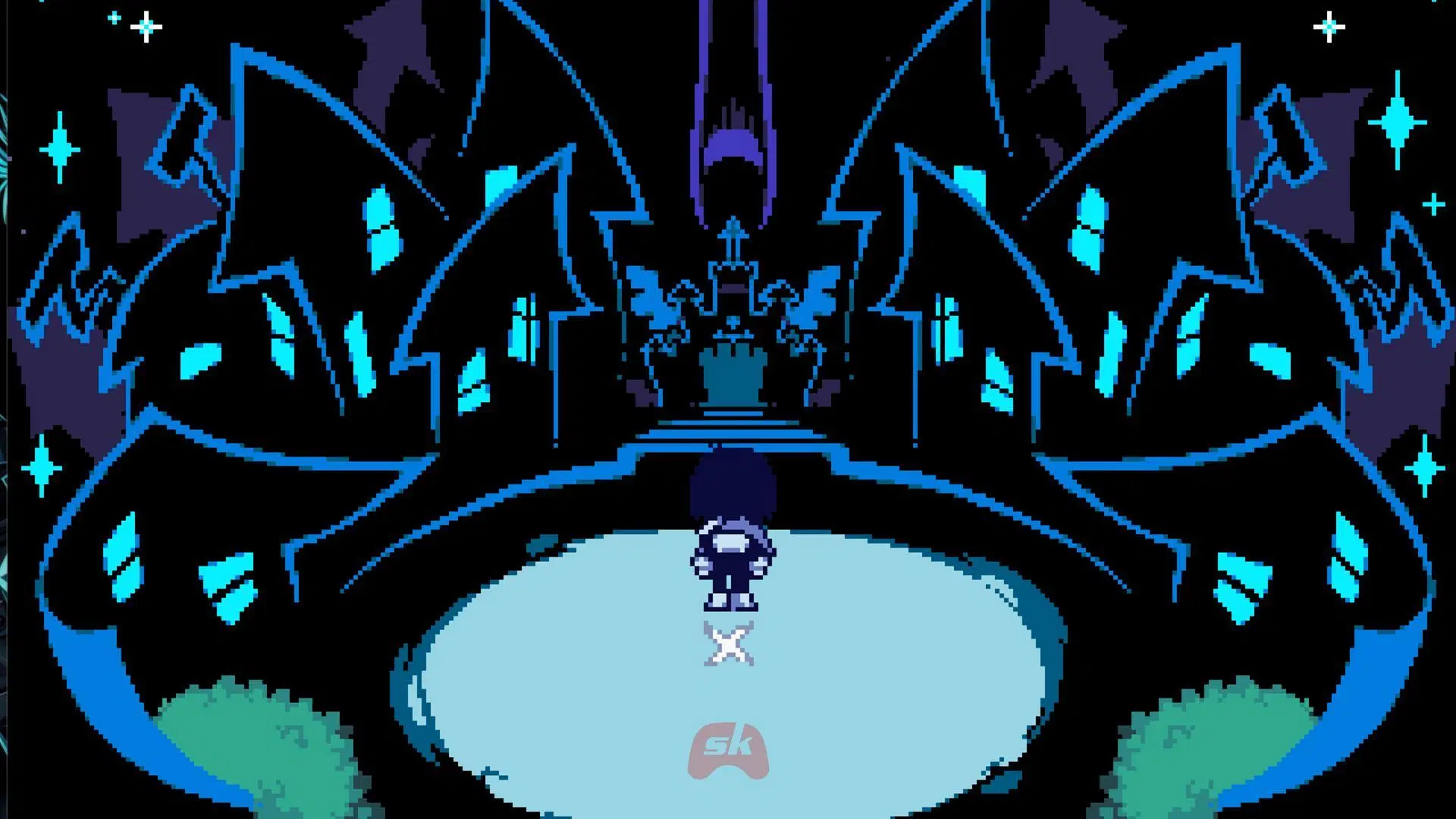 A scene from Deltarune 