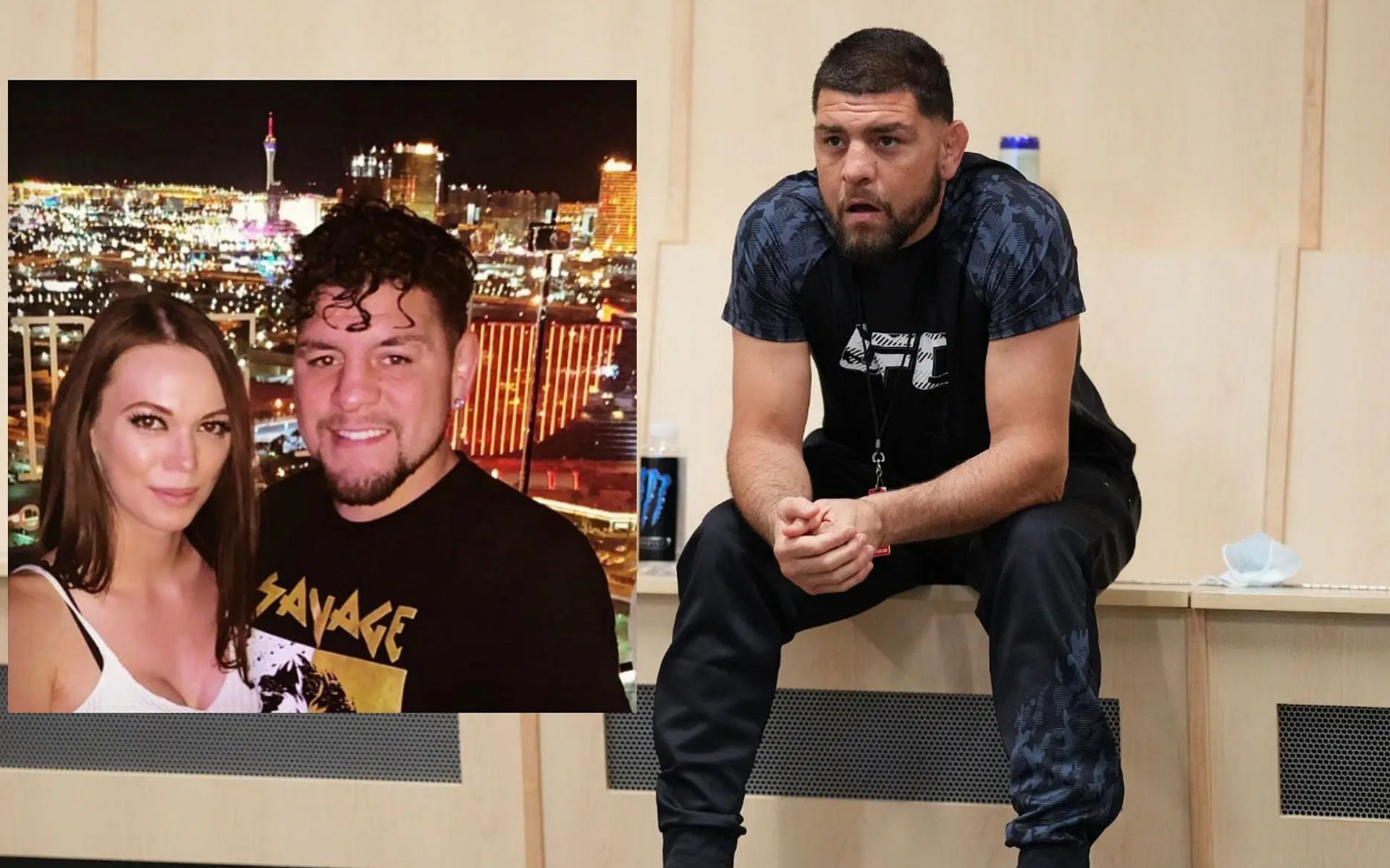 Fresh reports from the ongoing Nick Diaz controversy. [Images courtesy: Getty and @kay209x on Instagram]