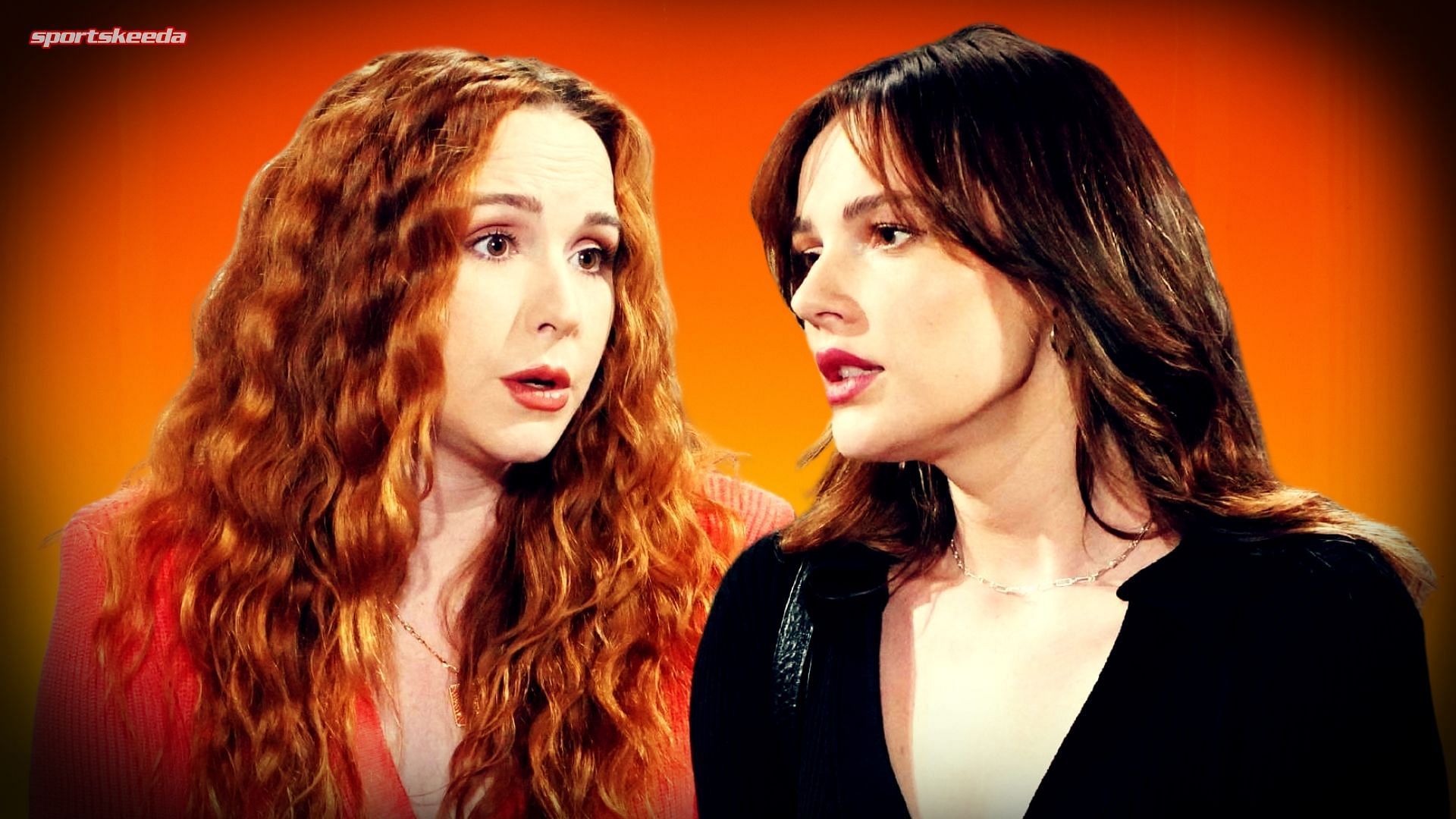 Mariah and Tessa on The Young and the Restless (Custom edit by sportskeeda, Original Image [CBS])