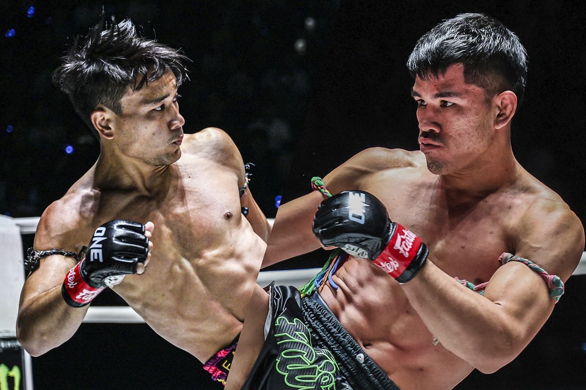Jaosuayai (L) and Nakrob (R) | Image by ONE Championship
