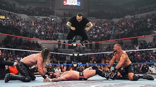 Reed decimates CM Punk. [Image credits: wwe.com]
