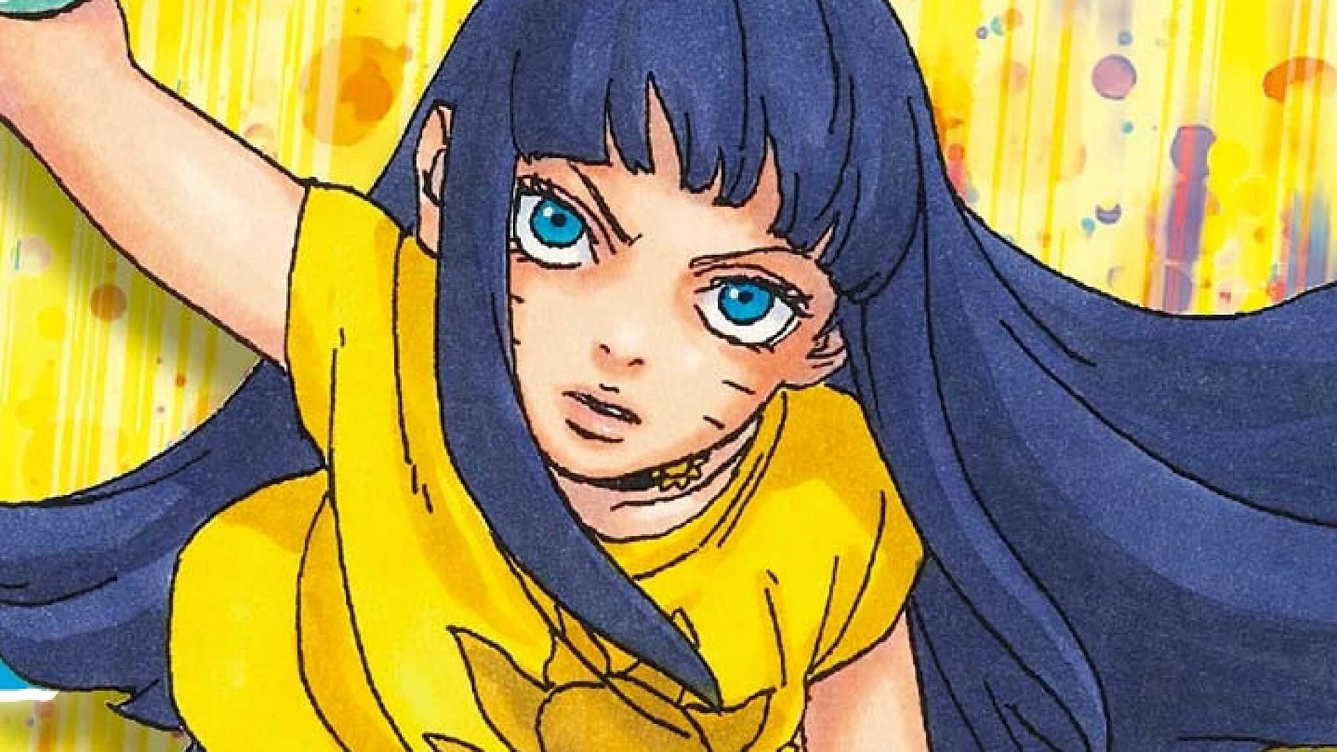 Himawari is the newest Jinchuriki (Image via Shueisha)