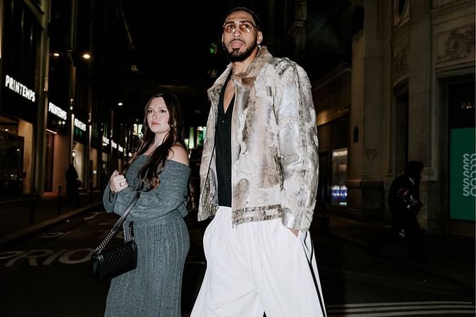 Obi Toppin’s fiancée Magdalena Bellinger can’t hide her delight as she twins with their daughter after Pacers’ historic NBA Finals run