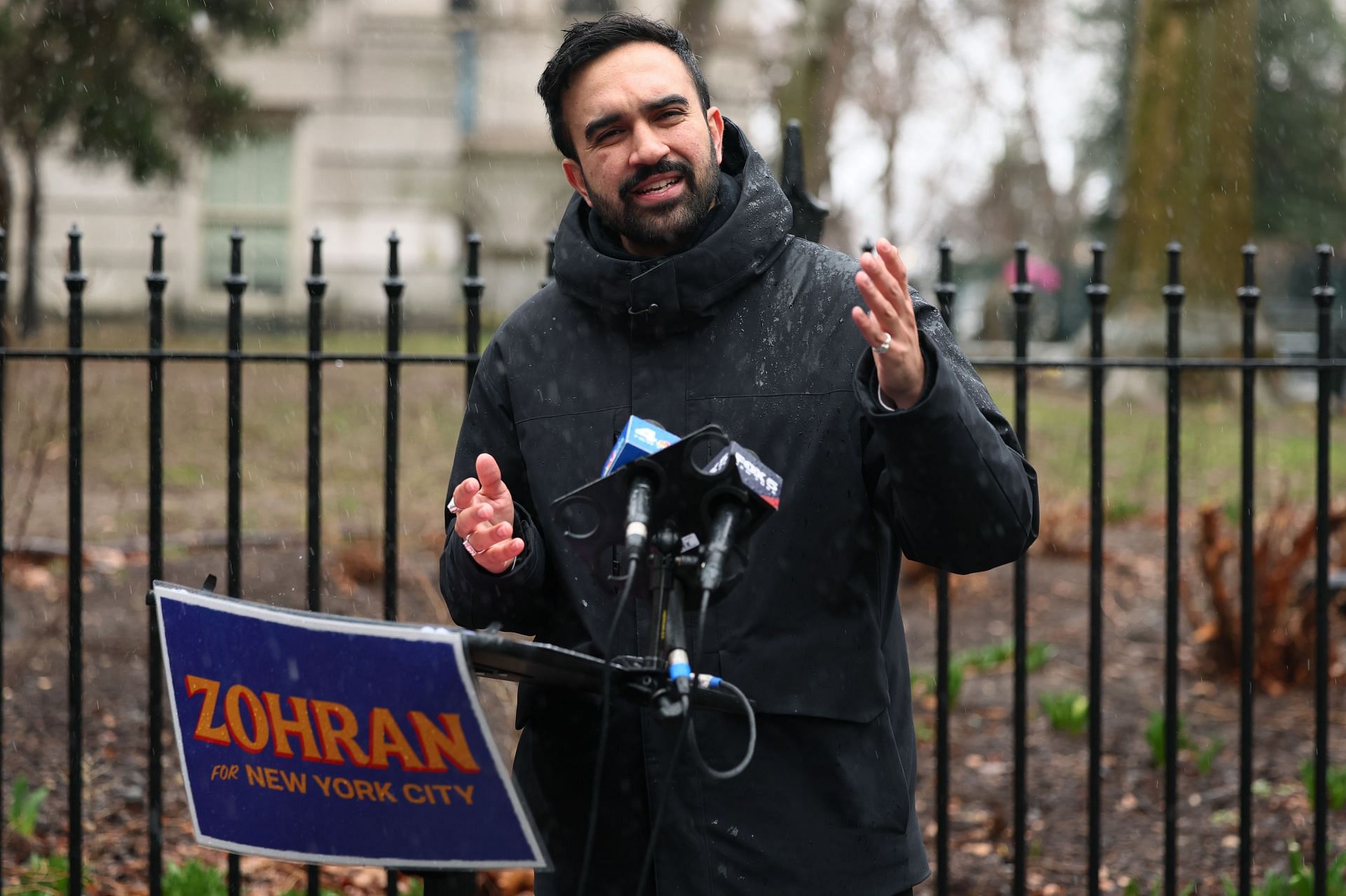 New York City Mayoral Candidate Zohran Mamdani Makes Campaign Announcement - Source: Getty