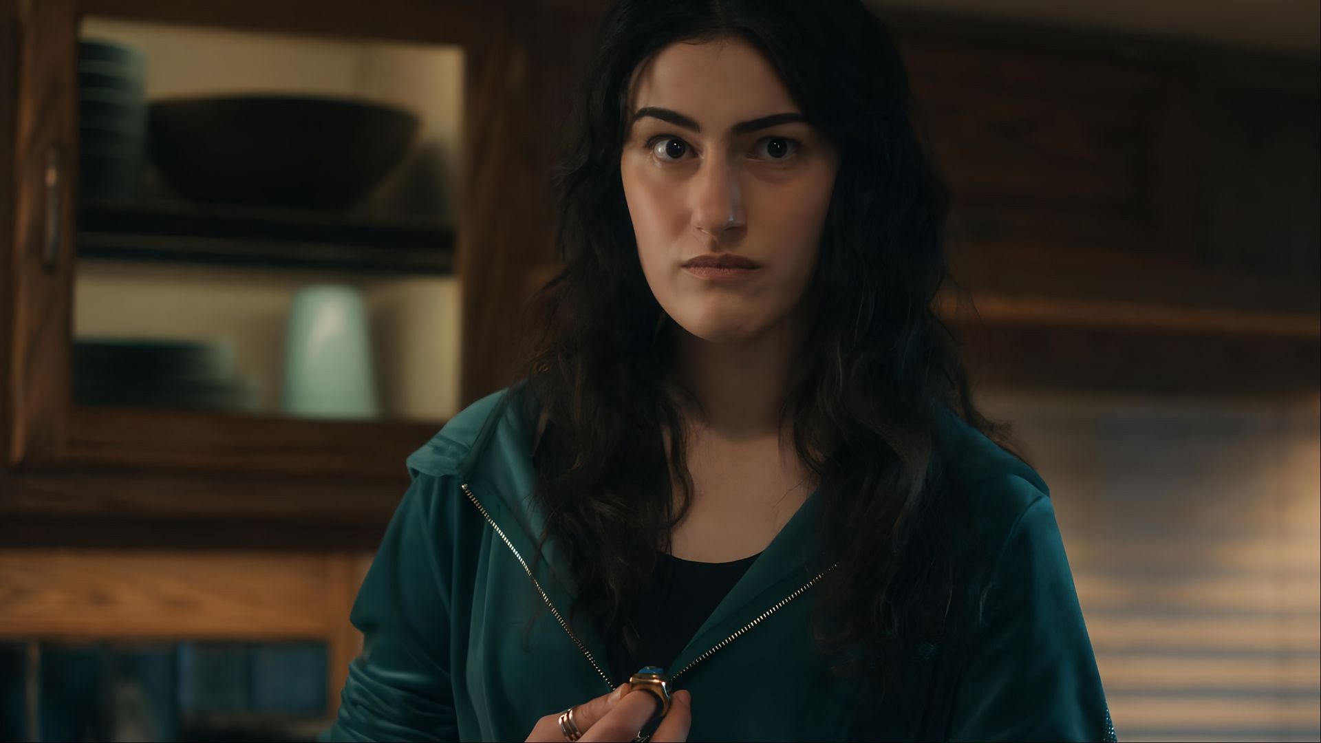 Zero stands alone, conflicted and introspective, as she begins to question the morality of Pryce&rsquo;s plan in Stick season 1 episode 5 (Image via AppleTv)