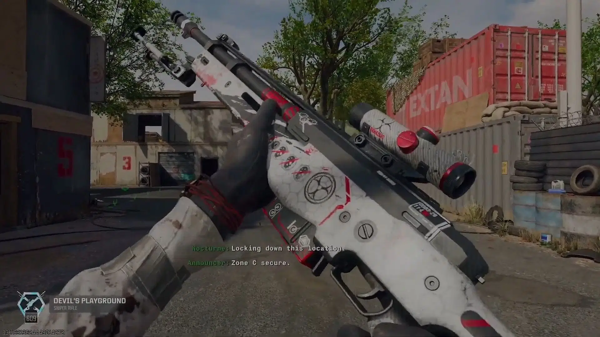 Inspecting the LW3A1 Frostline (Image via Activision)