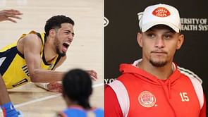 Patrick Mahomes sends 3-word message to Tyrese Haliburton after Pacers star's apparent Achilles injury during Game 7 of NBA Finals