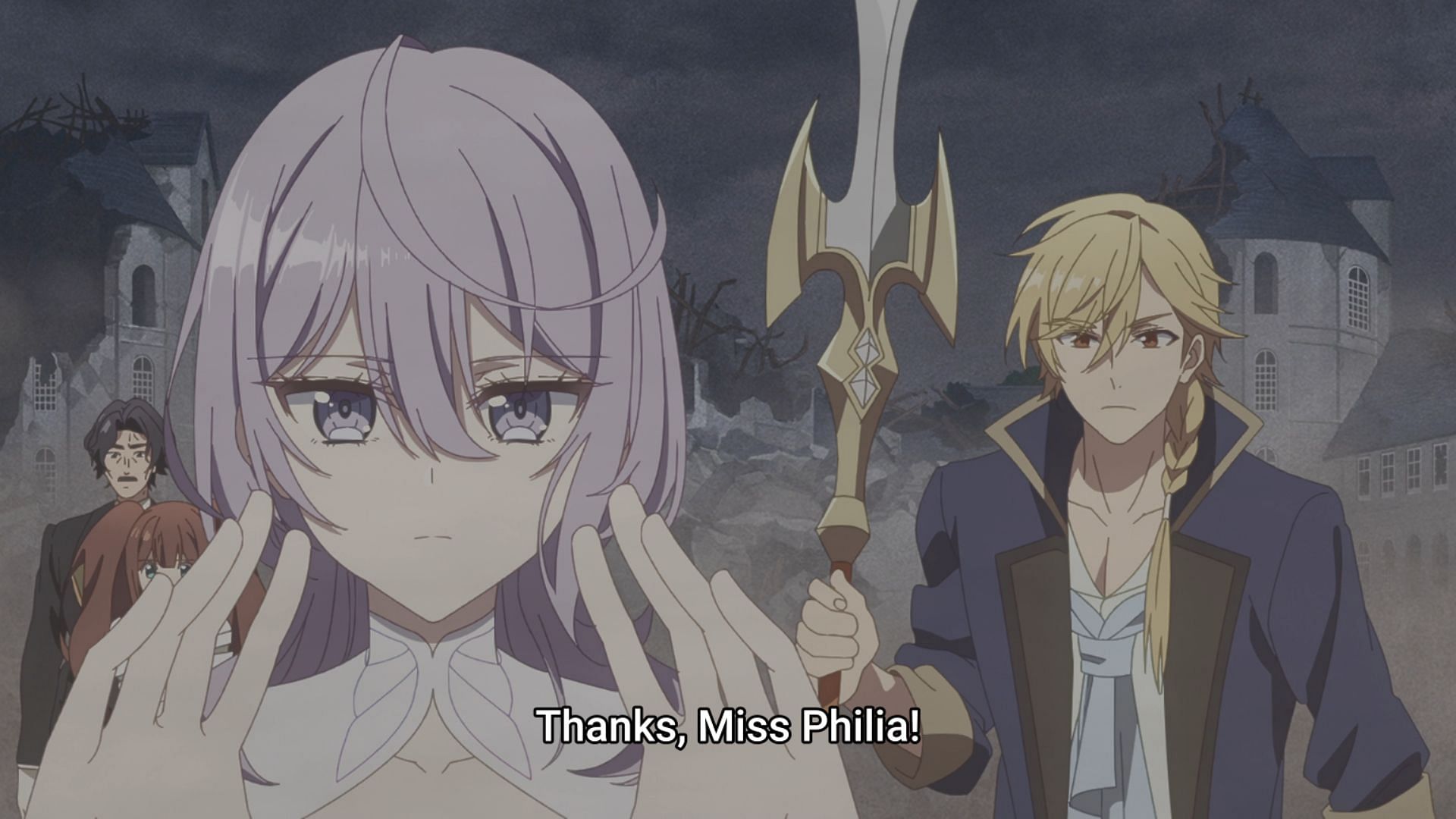 Philia and Oswald as they fight Asmodeus (Image via TROYCA)