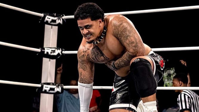 Zilla Fatu gives himself a new name at the expense of former WWE Superstar