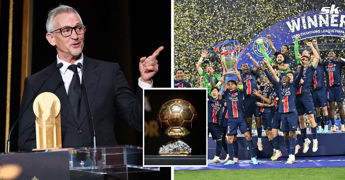 Gary Lineker believes a PSG star is likely to win the Ballon d