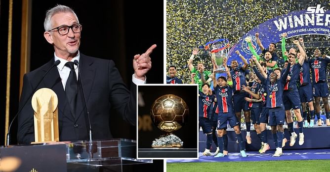 "You could probably give it to quite a few" – Gary Lineker names 3 PSG stars who can win 2025 Ballon d'Or