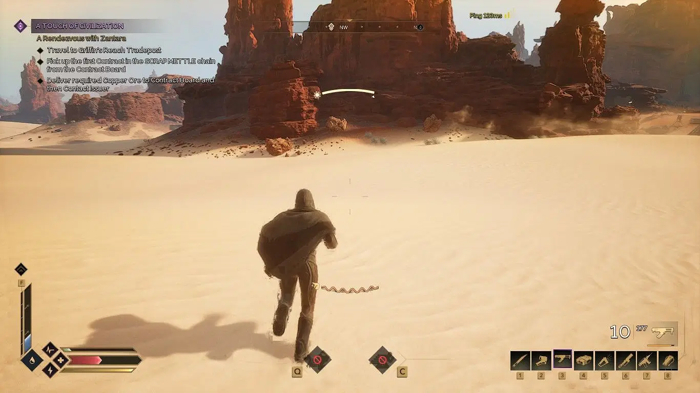 The sun is kind of hard to ignore (Image via Funcom)