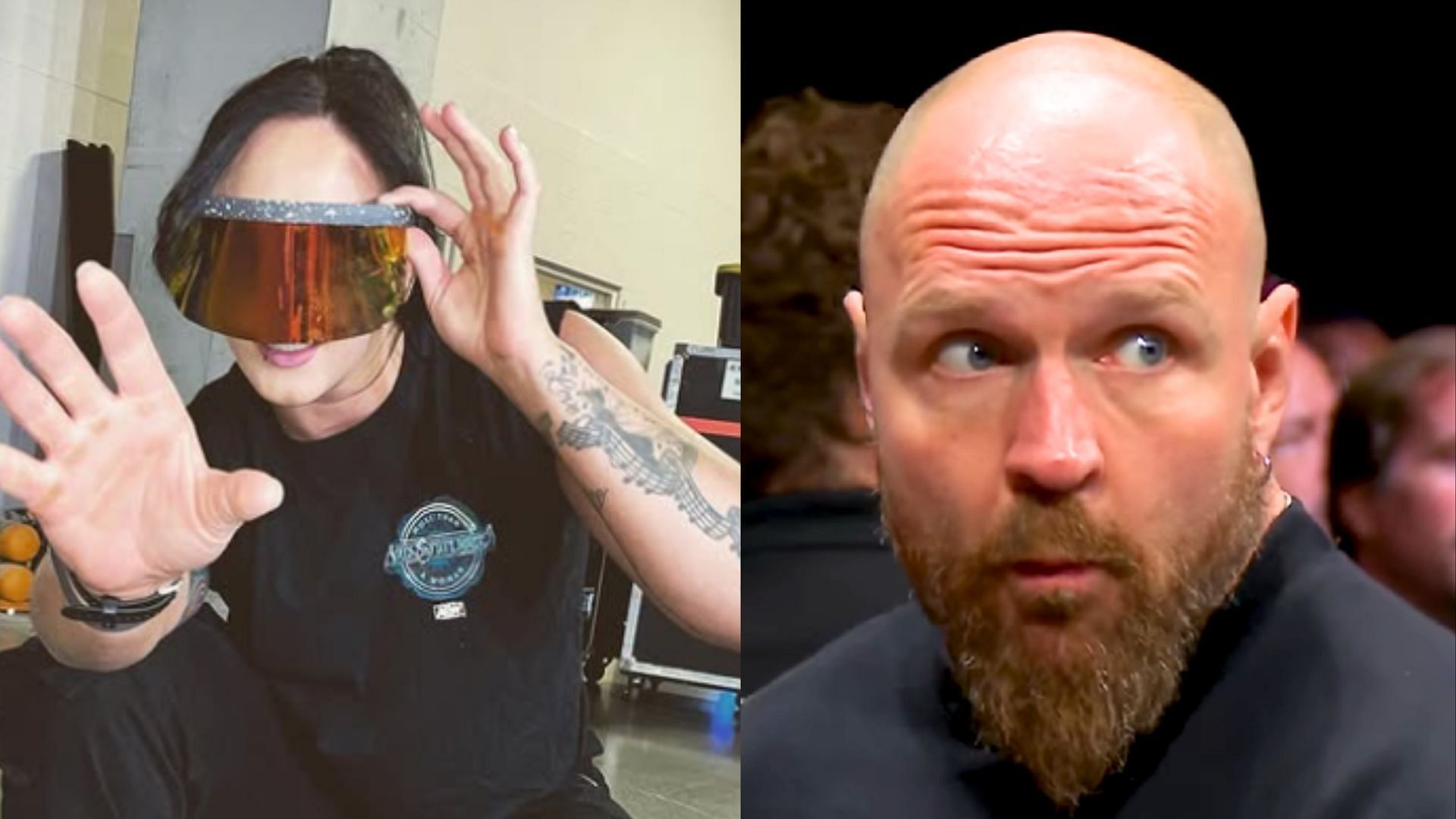 The Death Riders might get a new member. (Images via AEW Instagram and the potential member