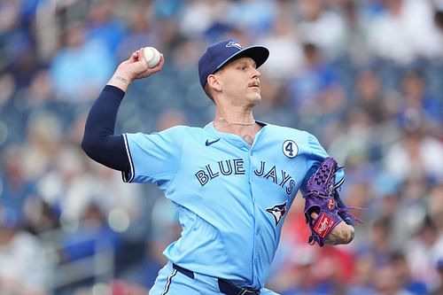 Bowden Francis in action against the Philadelphia Phillies (Credits: Getty)