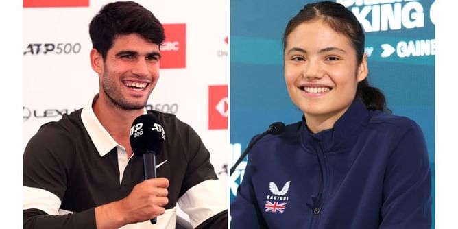 "Just glad Emma Raducanu came" - Carlos Alcaraz makes his feelings known on Brit's unexpected gesture of support at Queen's Club