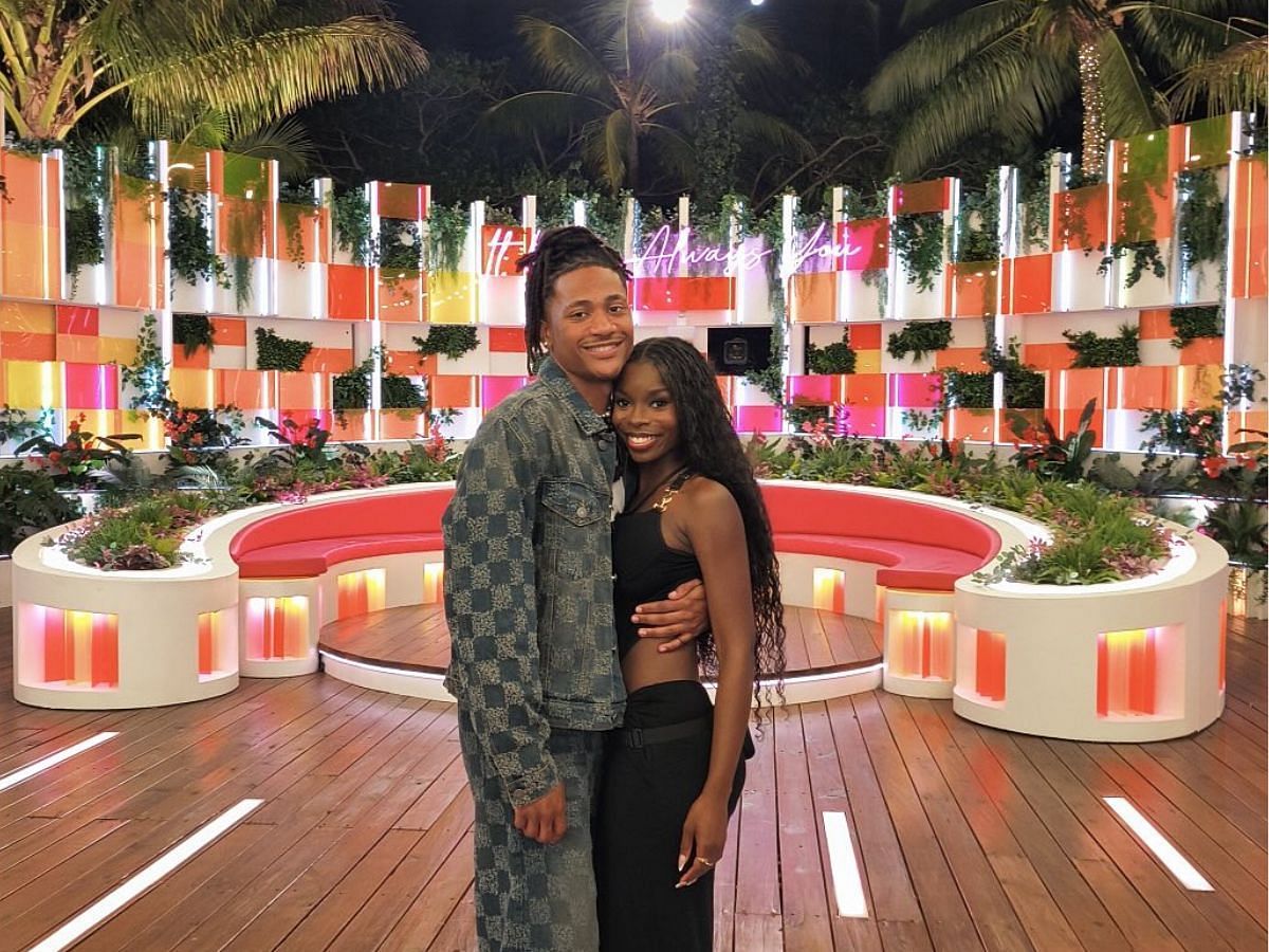 Love Island USA stars Taylor and Olandria