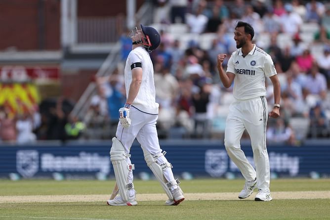 "He was better than Mohammed Siraj" - Former India batter defends Prasidh Krishna's economy rate in ENG vs IND 2025 1st Test
