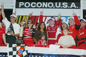 6-year-old Chase Elliott’s picture re-emerges celebrating father Bill’s victory at Pocono in 2002