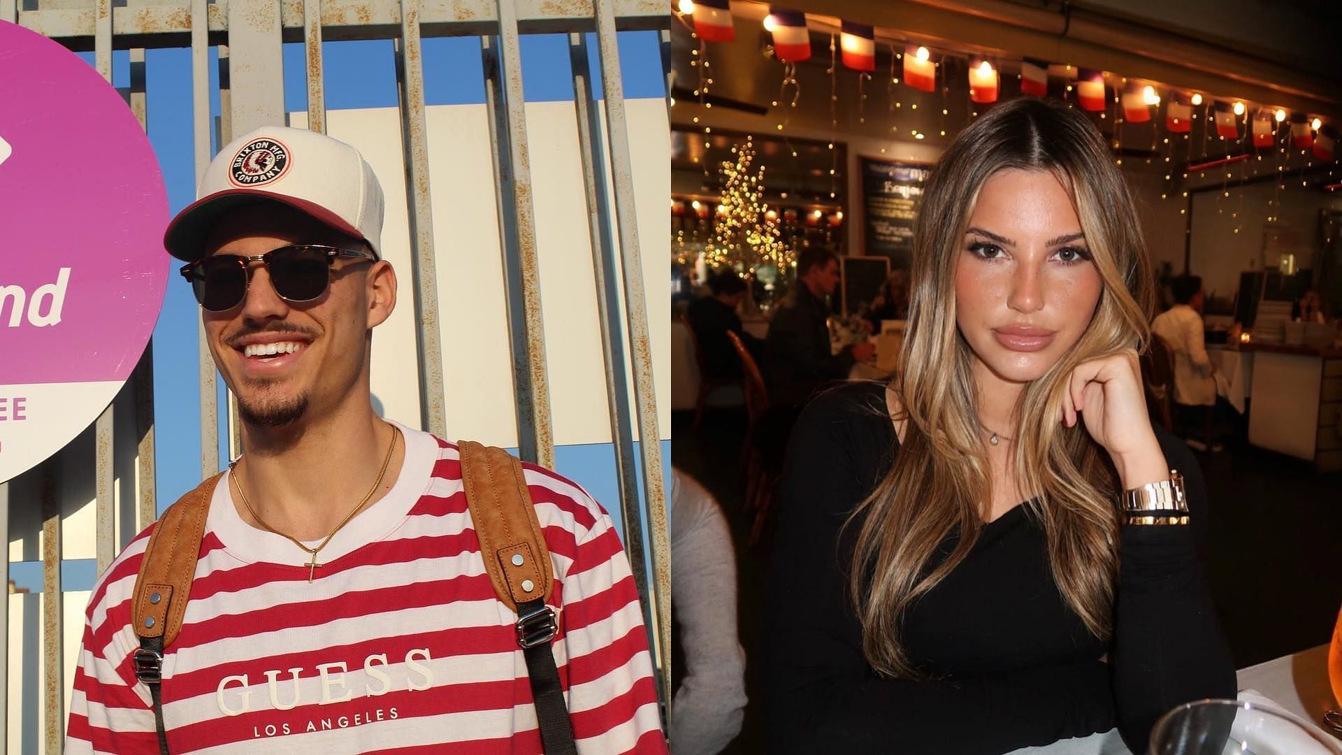 (L-R) Love Island USA season 7 bombshells Pepe and Iris (Images via Instagram/@pepe.garcia15 and @iriskendall)