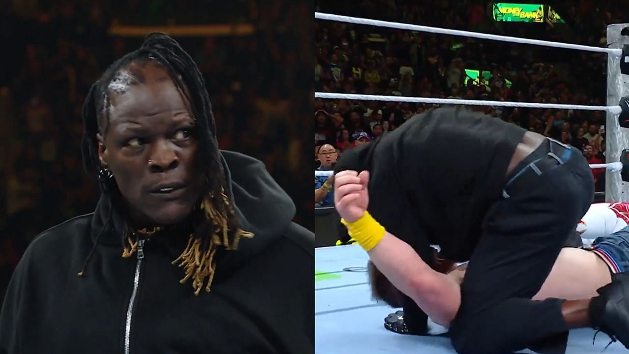 Truth attacks Cena (via WWE