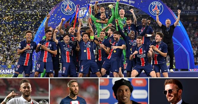 Who said what? David Beckham, Neymar, Ronaldinho, Sergio Ramos and more react to PSG winning Champions League