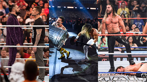 CM Punk and Seth Rollins have been at each other's throats for over 18 months. [Images via WWE.com]