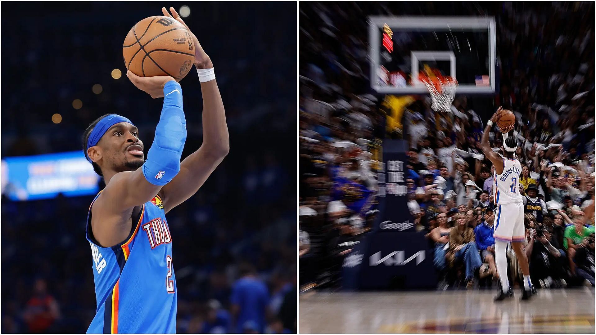 Fans raise eyebrows at Shai Gilgeous-Alexander