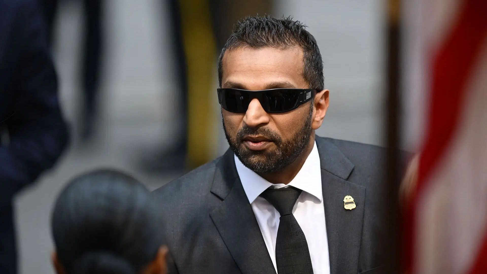  Kash Patel, Director of the Federal Bureau of Investigation, attends the funeral of former NYPD Commissioner Bernard Kerik (Image via Getty)
