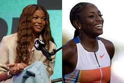 After defeating Gabby Thomas, Melissa Jefferson makes feelings known about winning title at Grand Slam Track Philadelphia