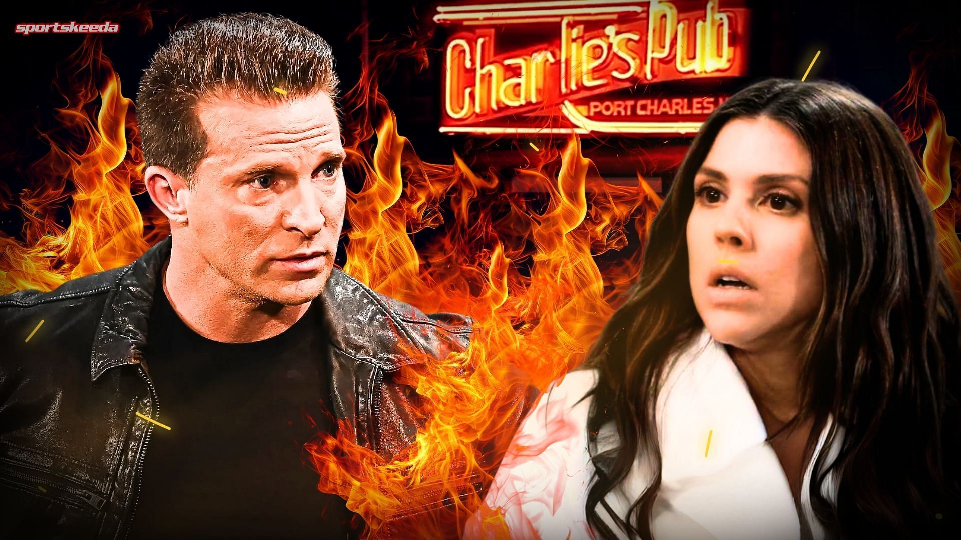 Jason and Kristina of General Hospital as Charlie