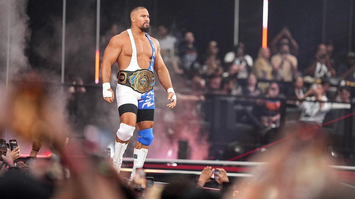 Breakker is a former Intercontinental Champion. [Image credits: wwe.com]