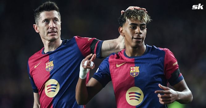 “We didn’t have the relationship we have now” - Lamine Yamal talks about how his bond changed with Lewandowski at Barcelona