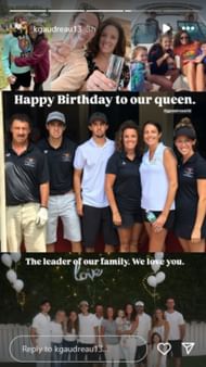 via Instagram /@kgaudreau13