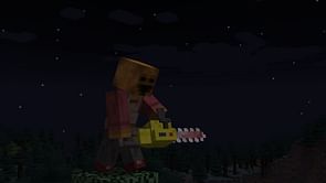 This Minecraft horror mod adds a psycho hunter to kill you