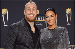 In Pics: George Kittle's wife, Claire, and Jake Ferguson's fiancée, Haley Cavinder, link up at CMA fest 2025