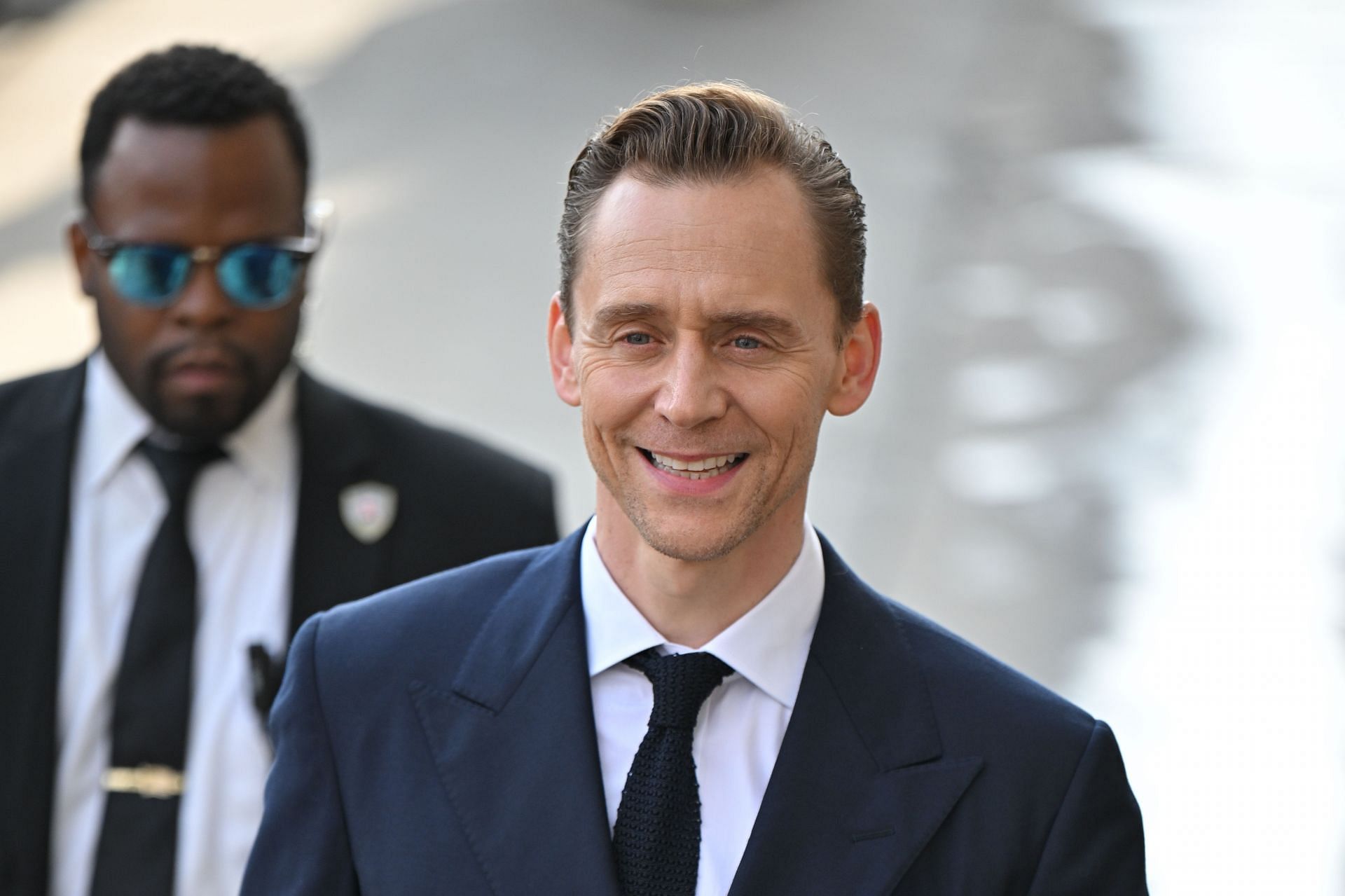 Tom Hiddleston is seen on June 3, 2025, in Los Angeles, California. (Image via Getty)