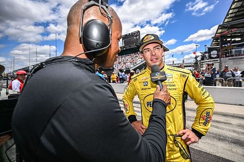 Scott McLaughlin at the 109th Running Of The Indianapolis 500 - Source: Getty