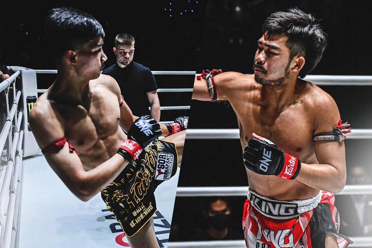 (From left) Aliff Sor Dechapan and Prajanchai PK Saenchai.